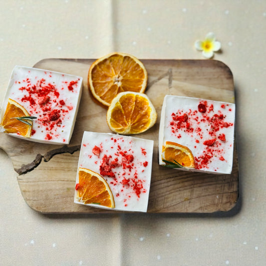 Christmas Pudding Orange Cheesecake