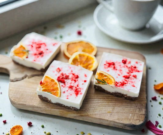Christmas Pudding Orange Cheesecake